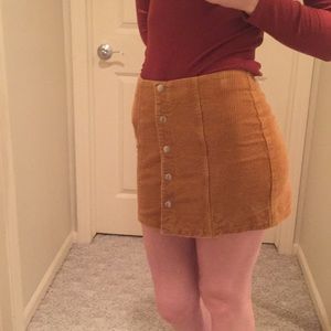 Button Up Skirt
